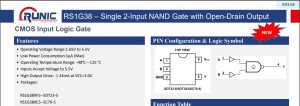 Read more about the article Run-IC New Product Releases July to August 2023 -RS1G38