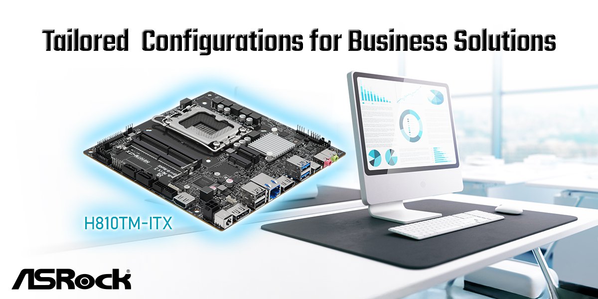 Read more about the article ASRock H810TM-ITX: Tailored for Business, Built for Performance