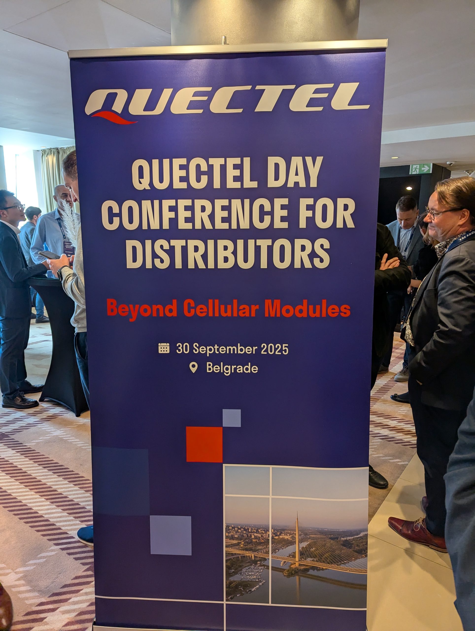 You are currently viewing FMG were delighted to attend Quectel EMEA distributor conference in Belgrade all of last  week.